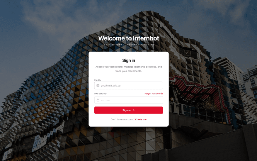 Internbot platform